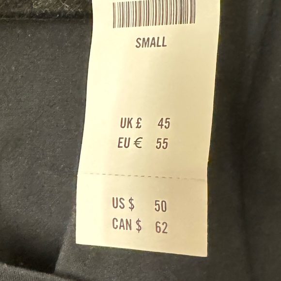 NWT A&F black soft stretch long sleeve - Picture 2 of 2